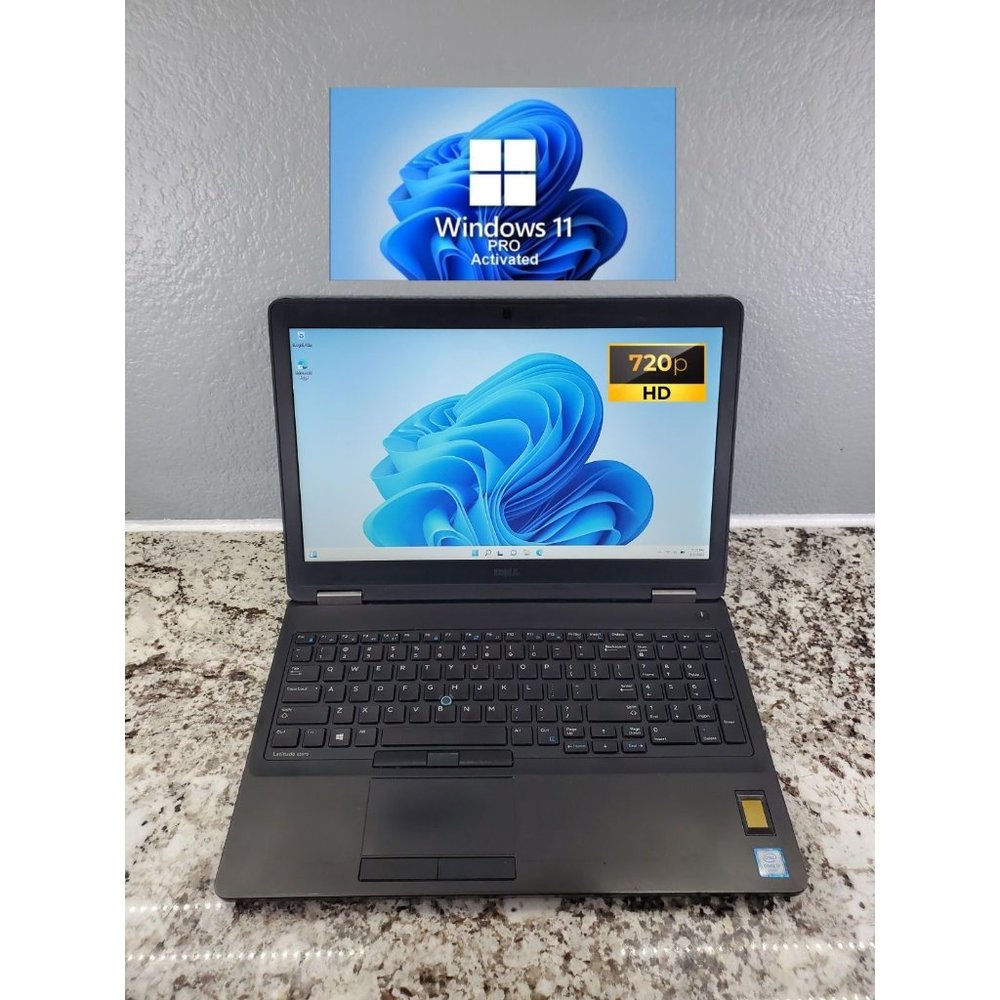 Dell 15.6" Gaming Laptop i7-6600U 8GB DDR4 256GB NVMe WIN 11 PRO Camera Office